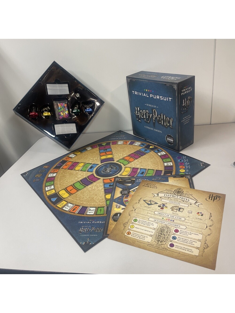 USAOPOLY Trivial Pursuit World of Harry Potter Ultimate Edition | Trivia Game